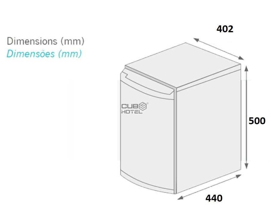 Arctic Black Minibar 30 0dB Silent 220V PERSEO